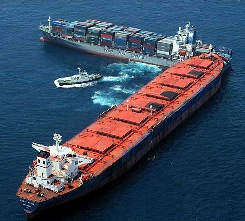 Accidentes marítimos: La diferencia entre "colisión" y "abordaje" de buques