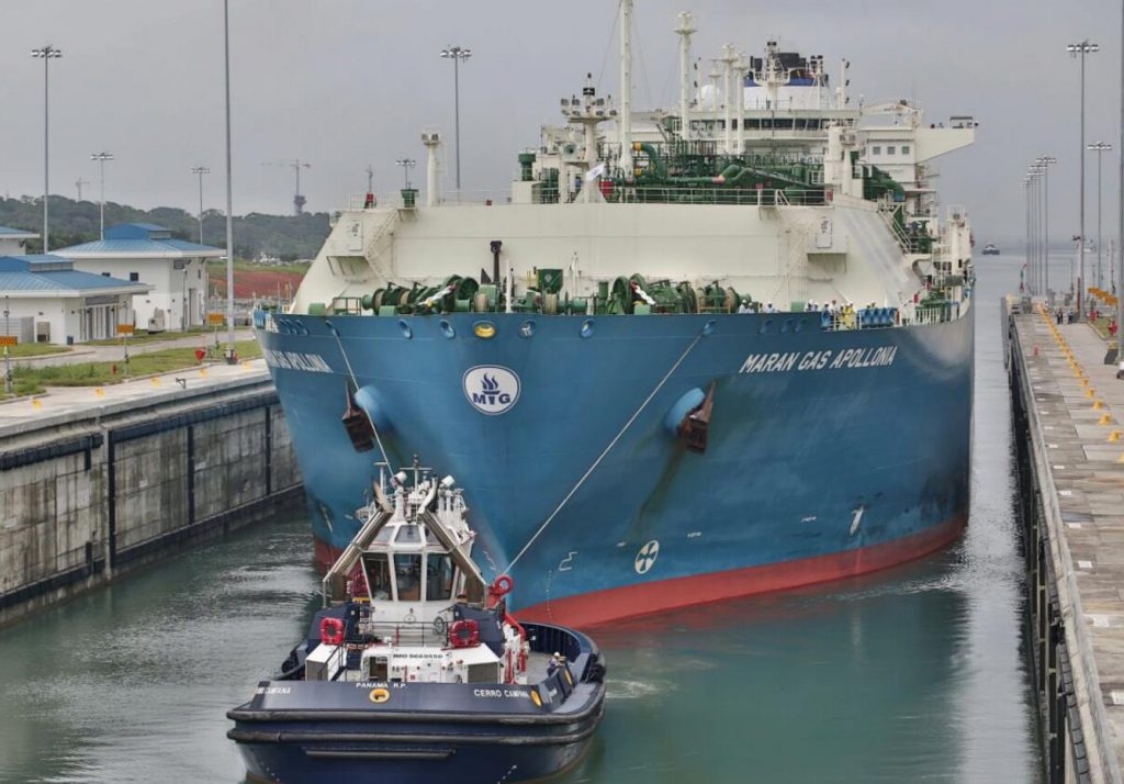 Panama Canal Talks Gas Shipping Growth with Asian Majors